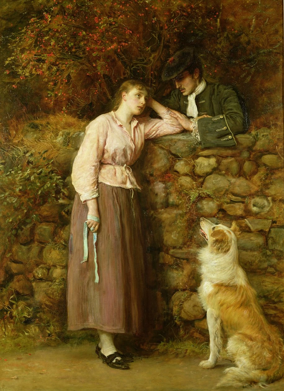 Effie Deans, da 'Il cuore di Midlothian' di Sir Walter Scott, 1877